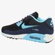 dámske tenisky (obuv) NIKE WMNS AIR MAX 90 LTHR 768887400 farba tmavomodrá