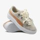 detské tenisky (obuv) PUMA PLATFORM KISS JR 36745906 farba béžová