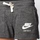 dámske šortky NIKE ŠORTKY  GYM VINTAGE SHORT 726063060 farba sivá