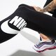 dámske nohavice NIKE LEGGINGS W NSW LEGASEE LGGNG HW FUTURA bq9771-010 farba čierna