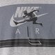 pánske tričko NIKE TRIČKO SS TEE AIR PHOTO 834630091 farba sivá
