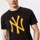 pánske tričko NEW ERA TRIČKO TEAM LOGO NYY BLK 12893128 farba čierna