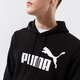 pánska mikina PUMA MIKINA S KAPUCŇOU ESS BIG LOGO HOODIE FL - PUMA BLACK 58668601 farba čierna