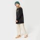 detská mikina NIKE MIKINA G NSW BF CREW GIRL do8391-010 farba čierna