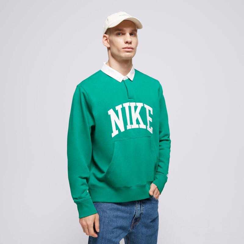 NIKE MIKINA M NK CLUB HBR FT LS POLO