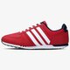 pánske tenisky (obuv) ADIDAS NEO CITY RACER aw4670 farba červená