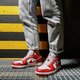 pánske tenisky (obuv) AIR JORDAN 1 LOW  553558-611 farba biela