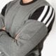 pánska mikina ADIDAS MIKINA CREWNECK ELEVAT ay8729 farba sivá