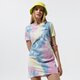 dámske šaty VANS ŠATY WM SPIRALING TEE DRESS ORCHID vn0a5dn50fs1 farba viacfarebná