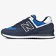 pánske tenisky (obuv) NEW BALANCE ML574SZ2 ml574sz2 farba tmavomodrá