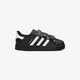 detské tenisky (obuv) ADIDAS SUPERSTAR FOUNDATION  b23638 farba čierna