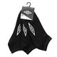 dámske ponožky UMBRO PONOŽKY 3PPK SNEAKER BLACK um24171b farba čierna
