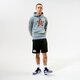 pánska mikina CHAMPION MIKINA S KAPUCŇOU HOODED SWEATSHIRT 214986em006 farba sivá