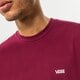 pánske tričko VANS TRIČKO MN LEFT CHEST LOGO TEE BURGUNDY vn0a3czebrg1 farba bordová