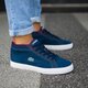 detské tenisky (obuv) LACOSTE STRAIGHTSET CHUKKA 317 2 734caj0016003 farba tmavomodrá