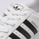 detské tenisky (obuv) ADIDAS SUPERSTAR II J jh9976 farba biela