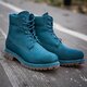 pánska vychádzková obuv TIMBERLAND PREMIUM 6 INCH BOOT a13fc farba modrá