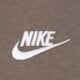 detská mikina NIKE MIKINA S KAPUCŇOU K NSW CLB FLC OS HDY im4935-289 farba hnedá