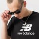 pánske tričko NEW BALANCE TRIČKO NB ESSENTIALS LOGO TEE mt31541bk farba čierna