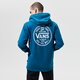 pánska mikina VANS MIKINA S KAPUCŇOU TRIED AND TRUE PO MOROCCAN BLUE vn0a54az1qq1 farba modrá