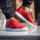 pánske tenisky (obuv) LACOSTE ENDLINER 116 2 731spm0008047 farba červená