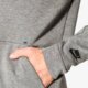 pánska mikina NIKE MIKINA M NSW TCH FLC CRW 805140091 farba sivá