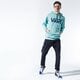 pánska mikina VANS MIKINA S KAPUCŇOU VANS CLASSIC PO HOODIE II vn0a456byjc1 farba zelená