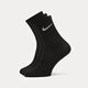 dámske ponožky NIKE PONOŽKY 3PPK CREW BLACK sx4704-001 farba čierna