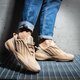 pánske tenisky (obuv) ADIDAS OZRAH gx3240 farba hnedá