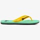 pánske šľapky QUIKSILVER MOLOKAI  aqyl100601xkgw farba zelená