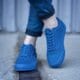 dámske tenisky (obuv) VANS OLD SKOOL  v4oj5xtw farba tmavomodrá