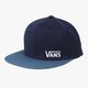 detská šiltovka VANS ČIAPKA SPLITZ BLUE vcfkj39 farba tmavomodrá
