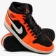 pánske tenisky (obuv) AIR JORDAN 1 MID 554724-062 farba oranžová
