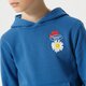 detská mikina NIKE MIKINA S KAPUCŇOU B NSW HBR STMNT HOODED PO BOY dm8092-407 farba modrá