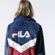 dámska mikina FILA MIKINA CHARMAINE FUR JACKET 687225a248 farba tmavomodrá