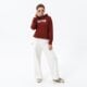 dámska mikina LEVI'S MIKINA S KAPUCŇOU GRAPHIC STANDARD HOODIE 18487-0178 farba bordová