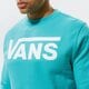 pánska mikina VANS MIKINA VANS CLASSIC CREW II vn0a456az6r1 farba modrá