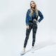 dámske nohavice NIKE LEGGINGS W NSW ICN CLSH HR TIGHT AOP cu6861-010 farba čierna