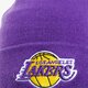 detská čiapka NEW ERA ČIAPKA ZIMNÁ TEAM CUFF KNIT LOSLAK OTC 12040220 farba fialová