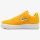 dámske tenisky (obuv) NIKE WMNS AIR FORCE 1 '07 PRM LX ao3814-700 farba žltá