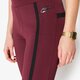 dámske nohavice NIKE LEGGINGS LGGNG BND 726021681 farba bordová