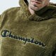 pánska mikina CHAMPION MIKINA S KAPUCŇOU HOODED TOP 214973ms549 farba khaki