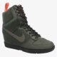 dámske tenisky (obuv) NIKE DUNK SKY HI 2 SNKRBT 807401300 farba zelená
