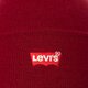detská čiapka LEVI'S ČIAPKA RED BATWING EMBROIDERED BEANIE 38022-0184 farba bordová