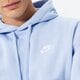 pánska mikina NIKE MIKINA S KAPUCŇOU SPORTSWEAR CLUB FLEECE bv2654-548 farba modrá