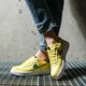 detské tenisky (obuv) NIKE AIR FORCE 1 LV8 3 (GS) ar7446-700 farba žltá