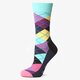 dámske ponožky HAPPY SOCKS PONOŽKY ARGYLE ar01056 farba viacfarebná