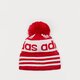 pánska čiapka ADIDAS ČIAPKA ED8763 ed8763 farba červená