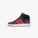 detské tenisky (obuv) ADIDAS HOOPS MID 2.0 K gz7768 farba čierna