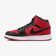 detské tenisky (obuv) AIR JORDAN 1 MID BG 554725-610 farba červená